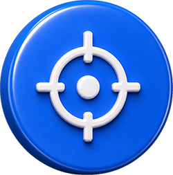 Visibility gaps icon