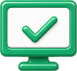 Website quality management icon